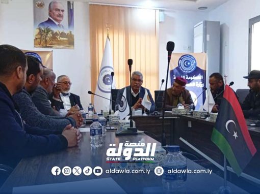 بلدية أوجلة تبحث سبل مكافحة آفة سوسة النخيل الحمراء