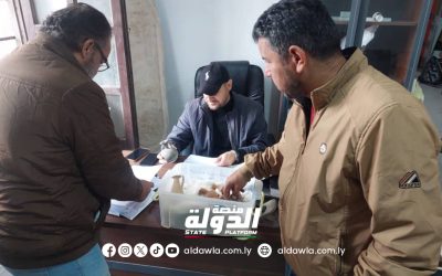 مراقبة آثار بنغازي: بدء أعمال تجهيز القطع الأثرية لجردها باستخدام تطبيق هيداب