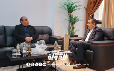 وزير الداخلية يناقش الأوضاع الأمنية في مديرية أمن القربولي