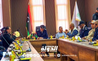 مدير أمن الكفرة يبحث تعزيز الأمن في مناطق الجنوب الشرقي