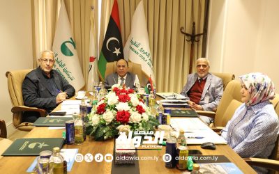 الخليج العربي للنفط تناقش تقارير الأداء ومتابعة سير العمل في المشاريع القائمة