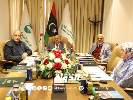 الخليج العربي للنفط تناقش تقارير الأداء ومتابعة سير العمل في المشاريع القائمة