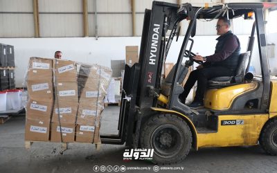 بدء توزيع المواد الانتخابية والتوعوية استعدادًا لفتح سجل الناخبين