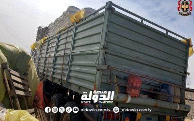 النيابة العامة تضبط شحنات وقود ومواد غذائية مهربة في مدينة سبها