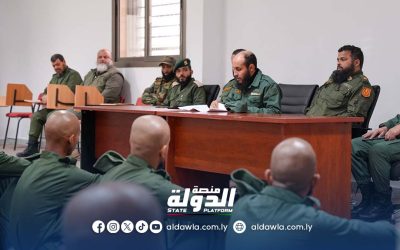 رئاسة أركان القوات البرية تواصل خطتها التدريبية لرفع كفاءة وجاهزية الجنود