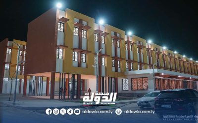 مدير صندوق الإعمار يتفقد مشروع تطوير كلية التربية ببنغازي