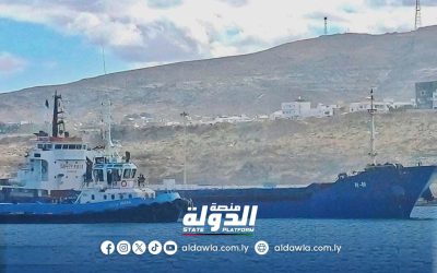 لأول مرة منذ سنوات رسو سفينتين في ميناء درنة البحري