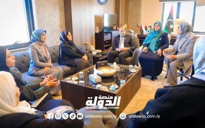 وزيرة شؤون المرأة تبحث سبل التعاون المشترك مع جامعة بنغازي