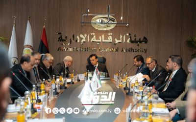 رئيس هيئة الرقابة الإدارية يناقش الخطة المستقبلية لعمل الهيئة لعام 2025