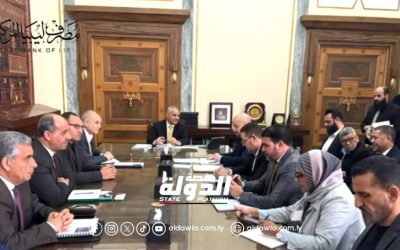 لجنة مكافحة غسل الأموال وتمويل الإرهاب بالمصرف المركزي تناقش التزام ليبيا بالمعايير الدولية