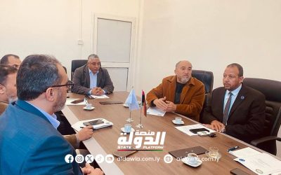 وزارتي التعليم التقني والكهرباء بالحكومة الليبية يبحثان تطوير الكوادر الفنية