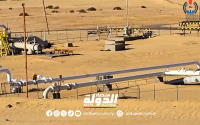 شركة سرت تنجح في نقل الغاز من حقل اللهيب بنحو 40 مليون قدم مكعب يوميا