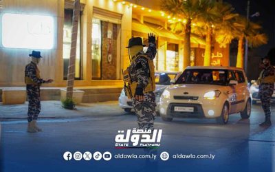 إدارة إنفاذ القانون تكثف جهودها الأمنية في بنغازي