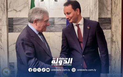 ليبيا وإيطاليا تعززان التعاون في التنمية والإعمار وإعادة تشغيل الرحلات الجوية