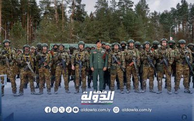 الفريق صدام حفتر يشرف على تخريج دفعة جديدة من كتيبة 36 صاعقة بعد تدريبها في بيلاروسيا