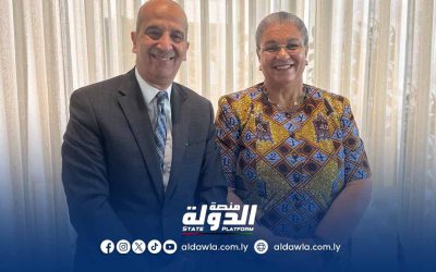 على هامش أول إحاطة… تيتيه تبحث مع مصر آفاق الحل في ليبيا