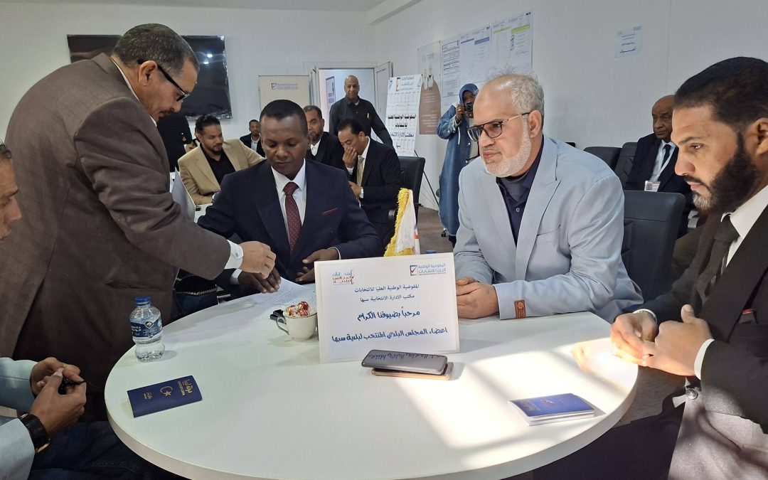 انتخاب حفاف عمر علي الأسود عميداً لبلدية سبها بإجماع أصوات المجلس البلدي