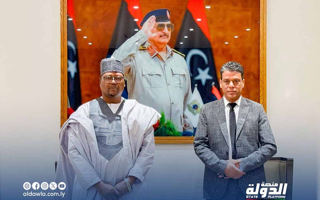 الحكومة الليبية تناقش افتتاح قنصلية النيجر في سبها لتعزيز التعاون القنصلي