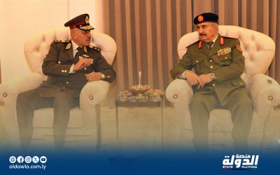 القائد العام ورئيس أركان الجيش المصري يشيدان بعمق التعاون العسكري