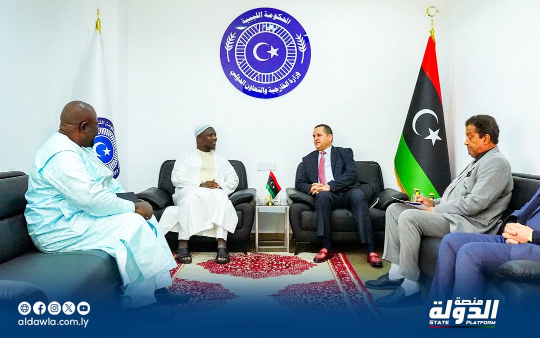 وزير الخارجية يستقبل نظيره الغيني لتعزيز التعاون الديني والثقافي بين البلدين